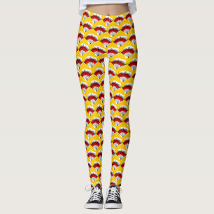 Ventilateur espagnol Multi leggings