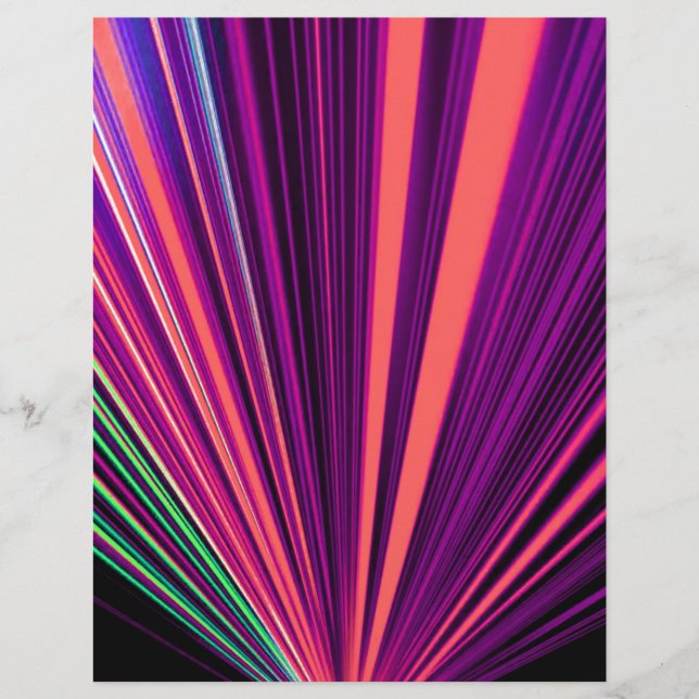 Ventilateur multicolore de lumières laser rose, vi (Devant)