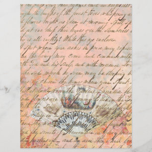 Ventilateur victorien vintage