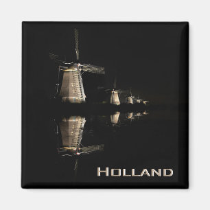 Ventilateurs éclairés à aimant texte de nuit