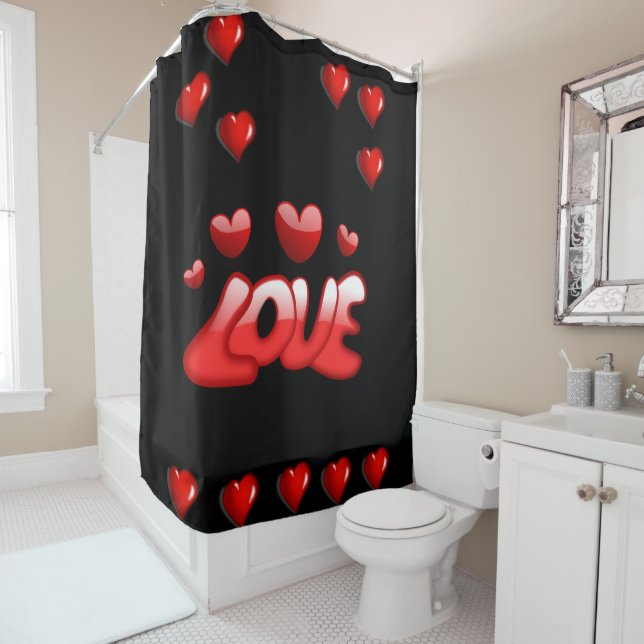 Véntines Jour rideau de douche (En situation)