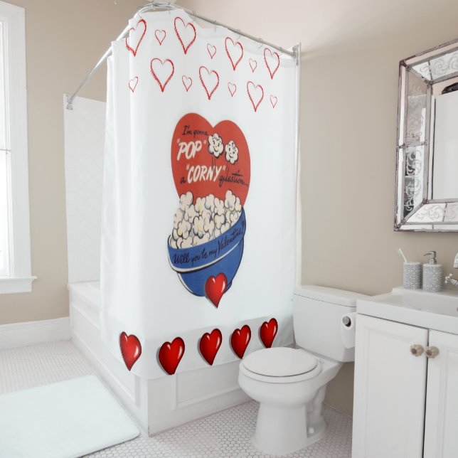 Véntines Jour rideau de douche (En situation)