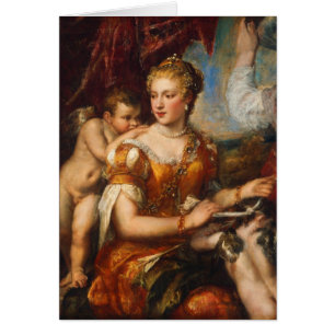 Vénus Blindfolding Cupid