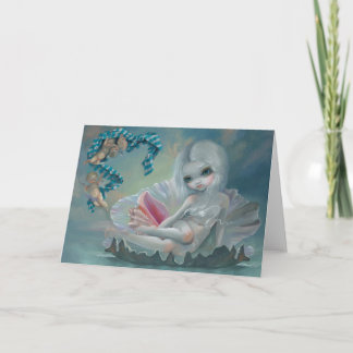"Vénus carte de voeux avec d'anges"