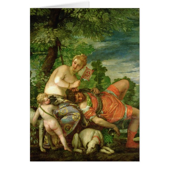 Vénus et Adonis, 1580 (Devant)