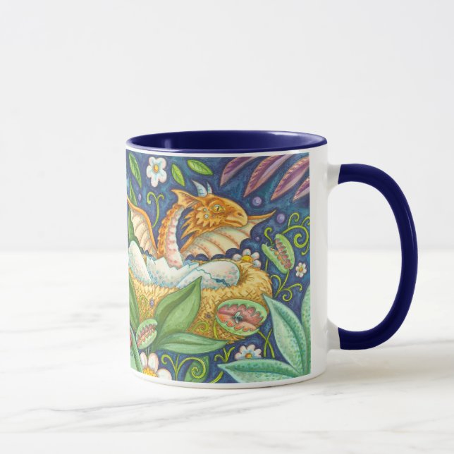 Vénus Flytraps et Hatching Dragon Imaginaire Mug (Droite)