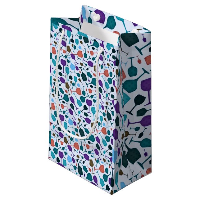 Ver à vin! Sac cadeau de vin (Devant Angle)