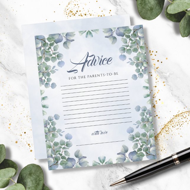 Verdure Aquarelle Bleue Conseils Parents Baby Show (Créateur téléchargé)