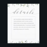 Verdure Argent fantaisie Calligraphie Détails du M<br><div class="desc">Green & Silver mariage suite Détails fiche technique.</div>