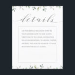 Verdure Argent fantaisie Calligraphie Détails du M<br><div class="desc">Green & Silver mariage suite Détails fiche technique.</div>