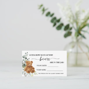 Verdure Combien De Gummy Ours Douche Carte De Jeu