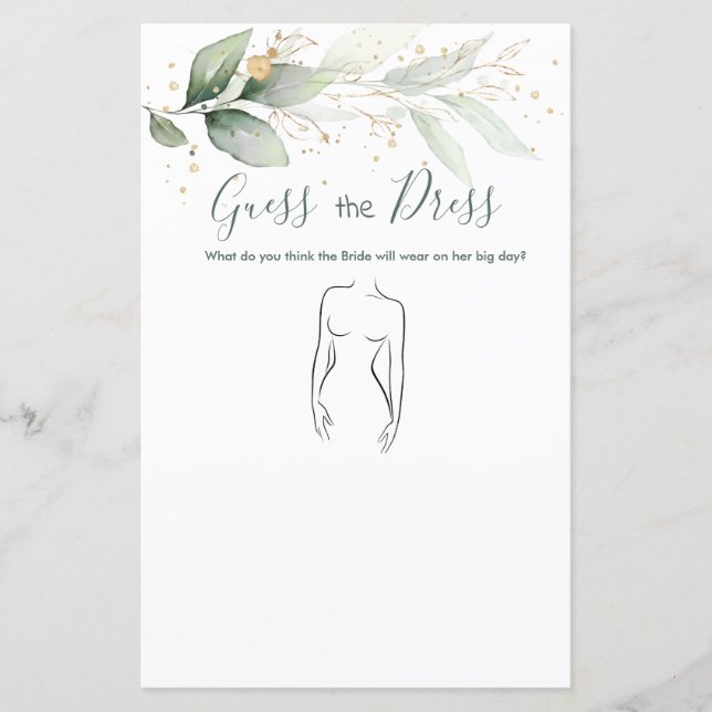 Verdure Devine La Fête des mariées Robe Jeu (Devant)