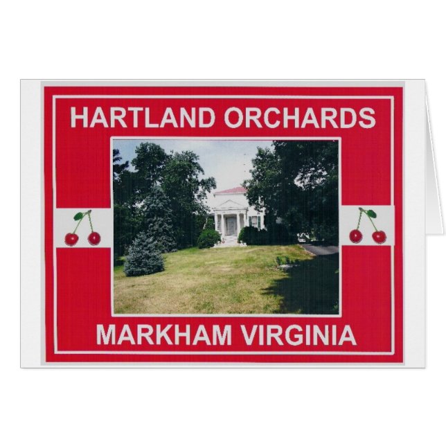 VERGERS DE HARTLAND (Devant horizontal)