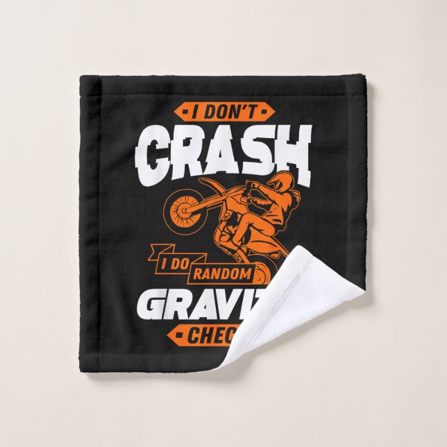 Vérifications aléatoires de gravité - Motocross et (Gant de toilette)