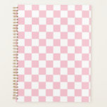 Vérifier le Motif de tableau de bord rose et blanc<br><div class="desc">à damiers Motif - damier rose clair et blanc.</div>