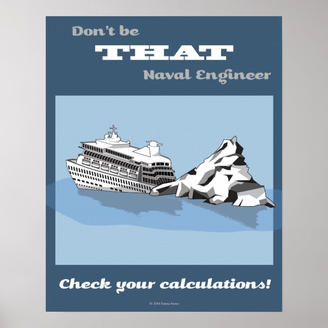 Vérifier vos calculs Math Poster (Devant)