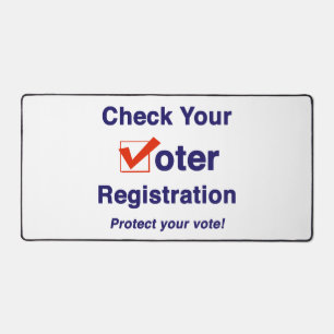 Vérifier votre inscription aux élections de 2026