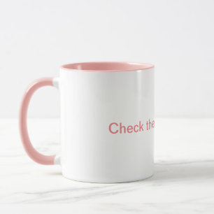 Vérifiez d'abord la poignée ! Combo mug