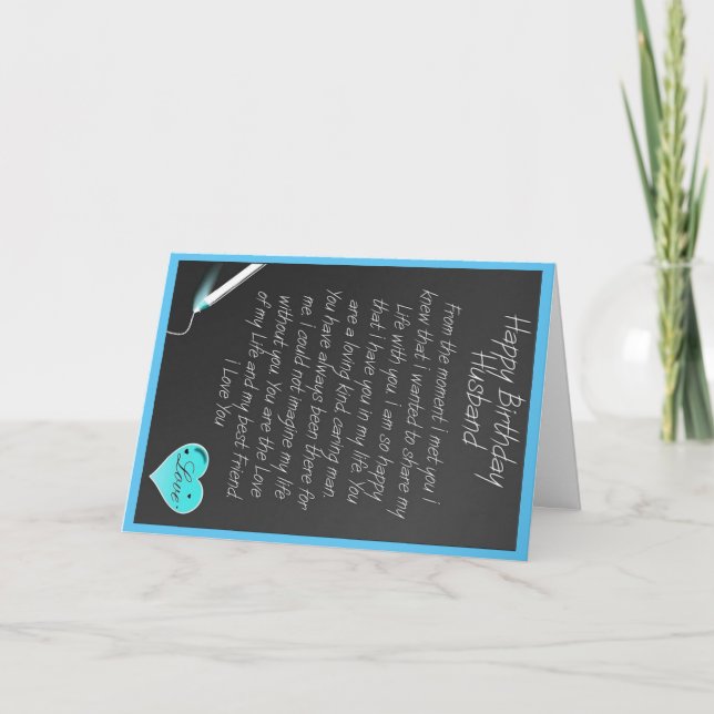 VÉRIFIEZ...MA 1ÈRE CARTE POUR HUBBY COMME ÇA (Devant)