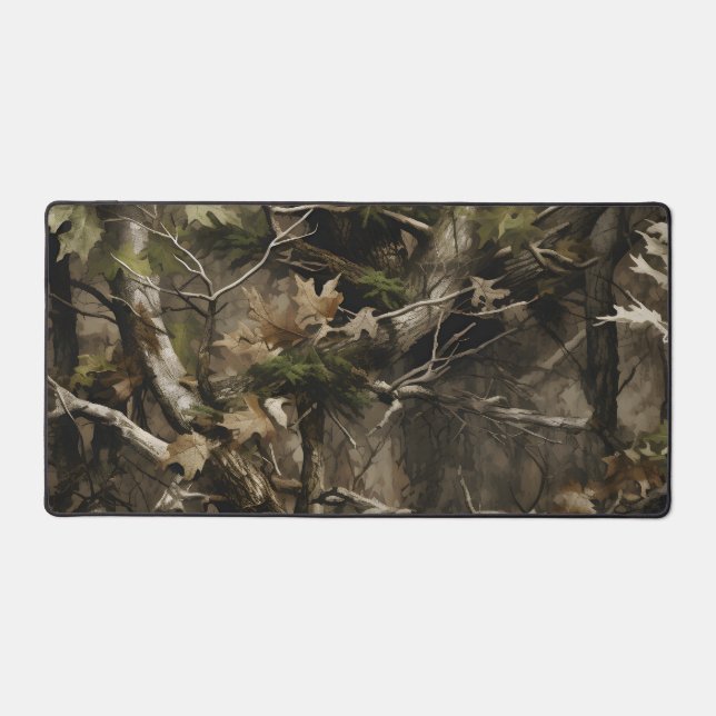 Véritable arbre Camouflage Mousepad / Mat de burea (Recto)