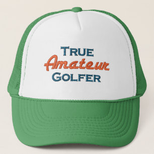 Véritable Casquette à maille de Golfeur amateur
