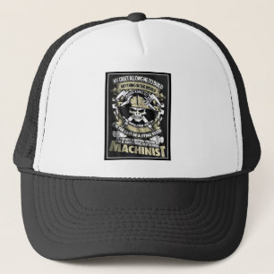 Véritable casquette de correction de machiniste d