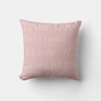 Véritable coussin de Saint-Valentin d'amoureux