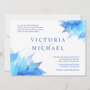 Véritable invitation officielle au mariage
