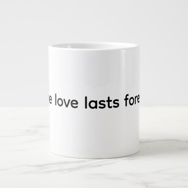Véritable Mug d'amour (Devant)