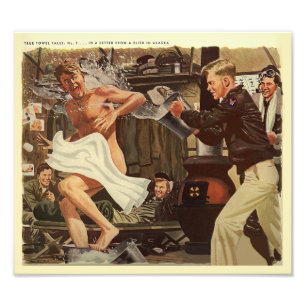 Véritable Tales de Serviettes No 2 de 6 Impression