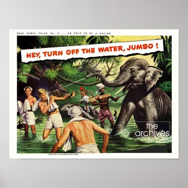 Véritable Tales de Serviettes No 5 de 6 Poster (Devant)