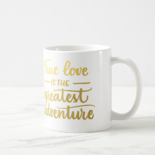 Véritable tasse de café d'amour