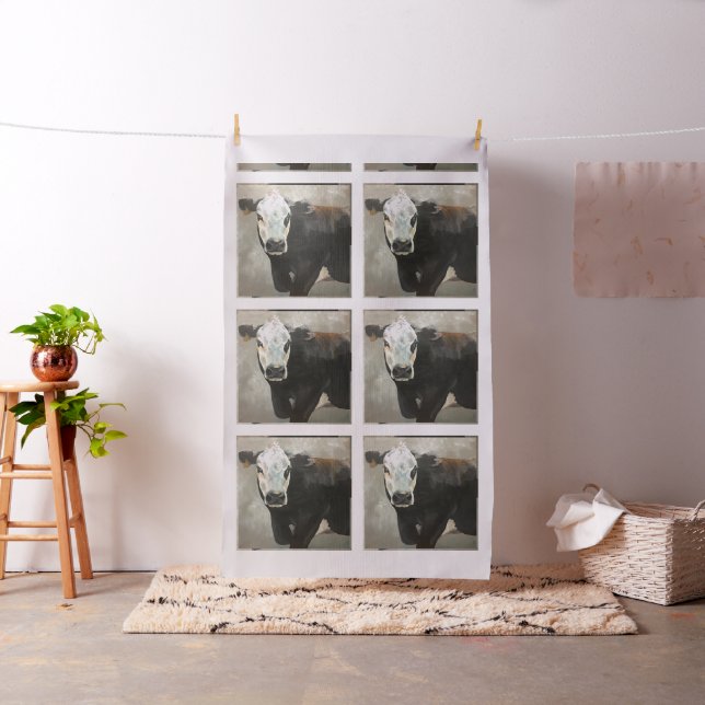 Véritable tissu de vache à poussière abrasive (In Situ)