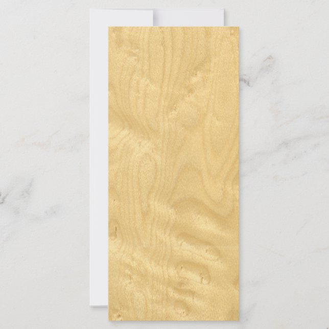 Véritables Oiseaux Maple Veneer Bois (Devant)