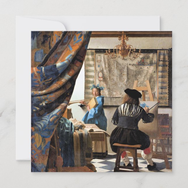 Vermeer - L'Art de la Peinture (Devant)