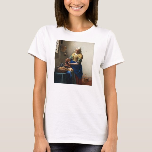 Vermeer le T-shirt de trayeuse (Devant)
