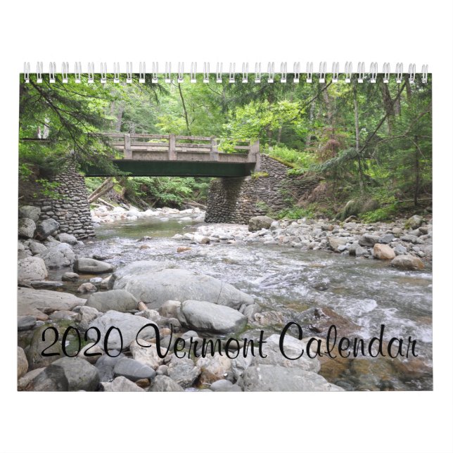 Vermont 2020 - Calendrier (Protection)