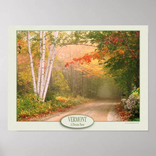 Vermont A Dream State Value Poster Paper (Matte) (Devant)