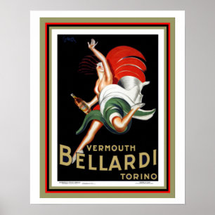 Vermouth Bellardi Torino 16 x affiche 20