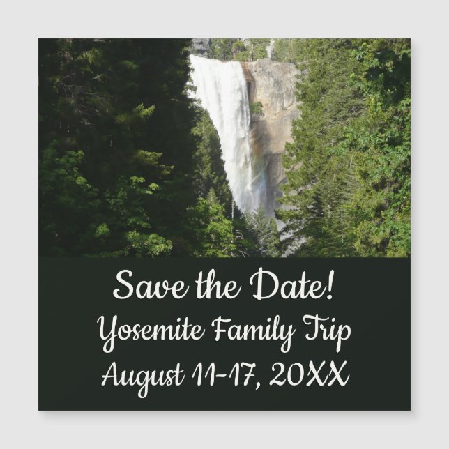 Vernal Falls II dans le Parc national de Yosemite (Devant)