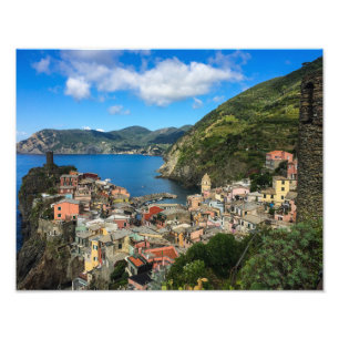 Vernazza, Cinque Terre, Italie - copie de photo