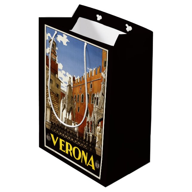 Vérone Italie Sacs cadeaux Vintage voyage (Dos Angle)