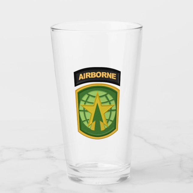 Verre 16e brigade de police militaire - Brevet aéroporté (Devant)