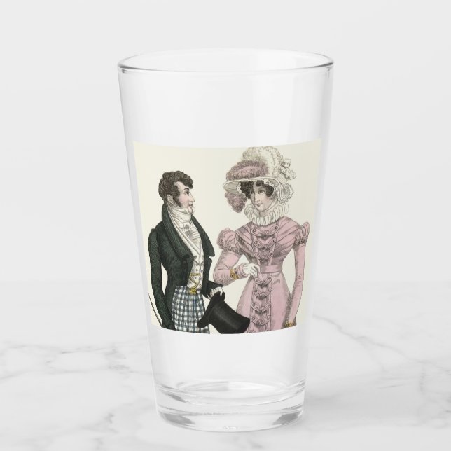 Verre 1823 Antique Homme Mariage Femme Mode (Devant)