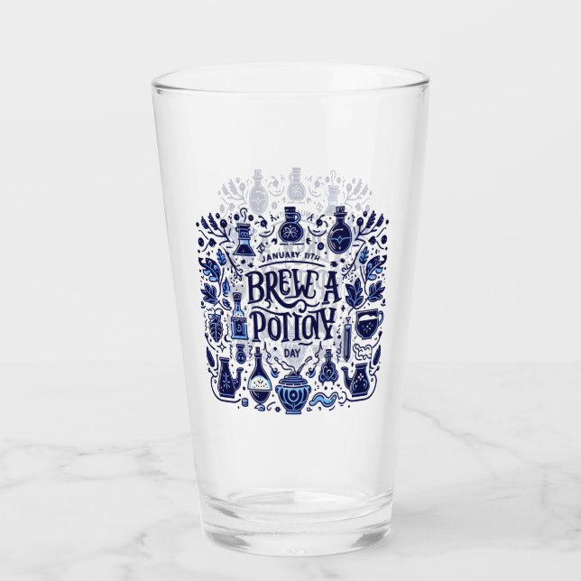 Verre 19 janvier - Fête de la potion (Devant)