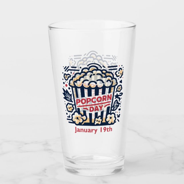 Verre 19 janvier - Fête du maïs soufflé (Devant)