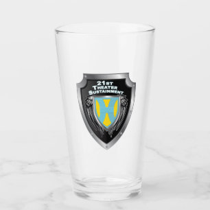 Verre 21e Bouclier de commandement de soutien du théâtre