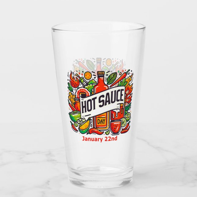 Verre 22 janvier - Journée de la sauce chaude (Devant)