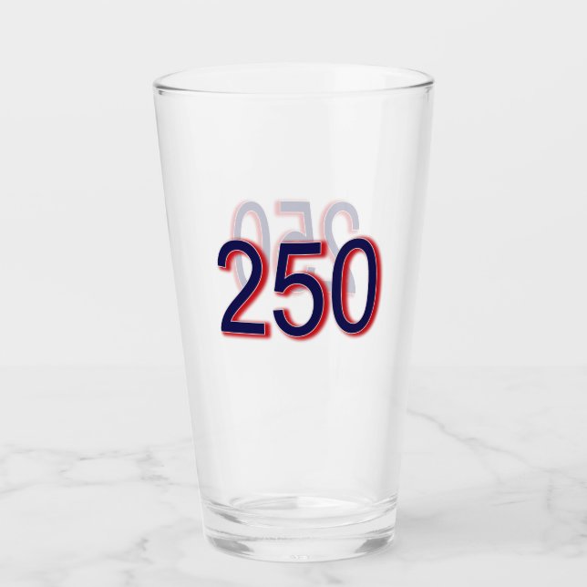 Verre 250 Anniversary (Devant)