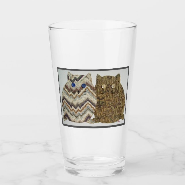 Verre 2 Fat Cats #1 (Devant)